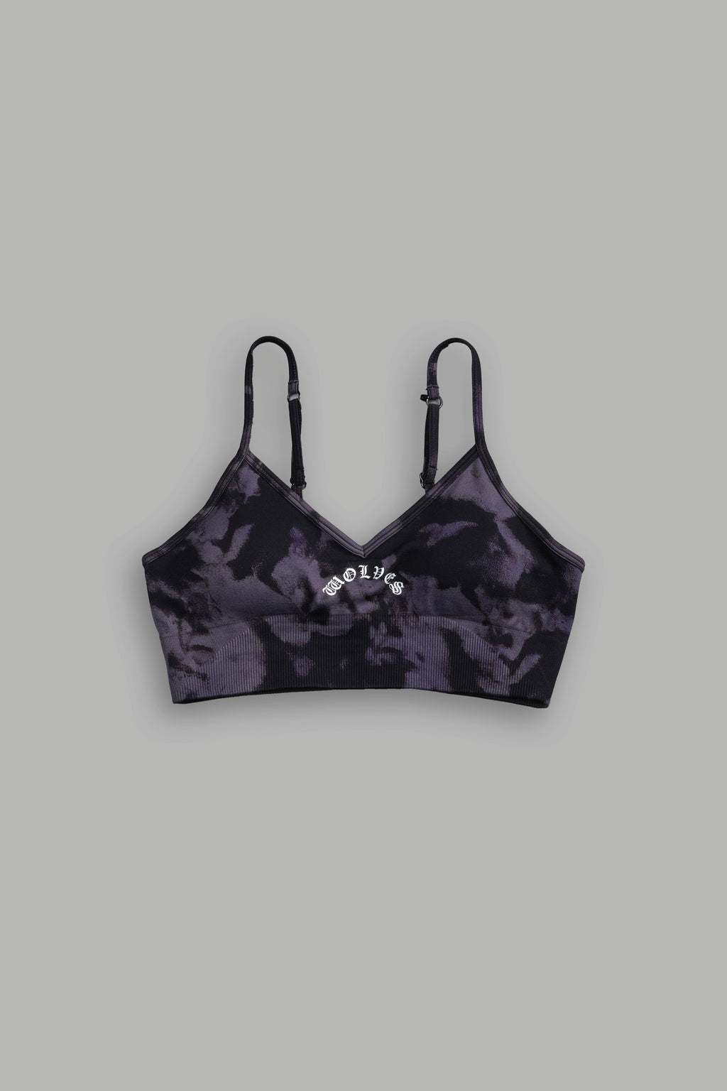 Chopper "Everson Seamless" Sports Bra in Big Purple Night Marble — imagem 3