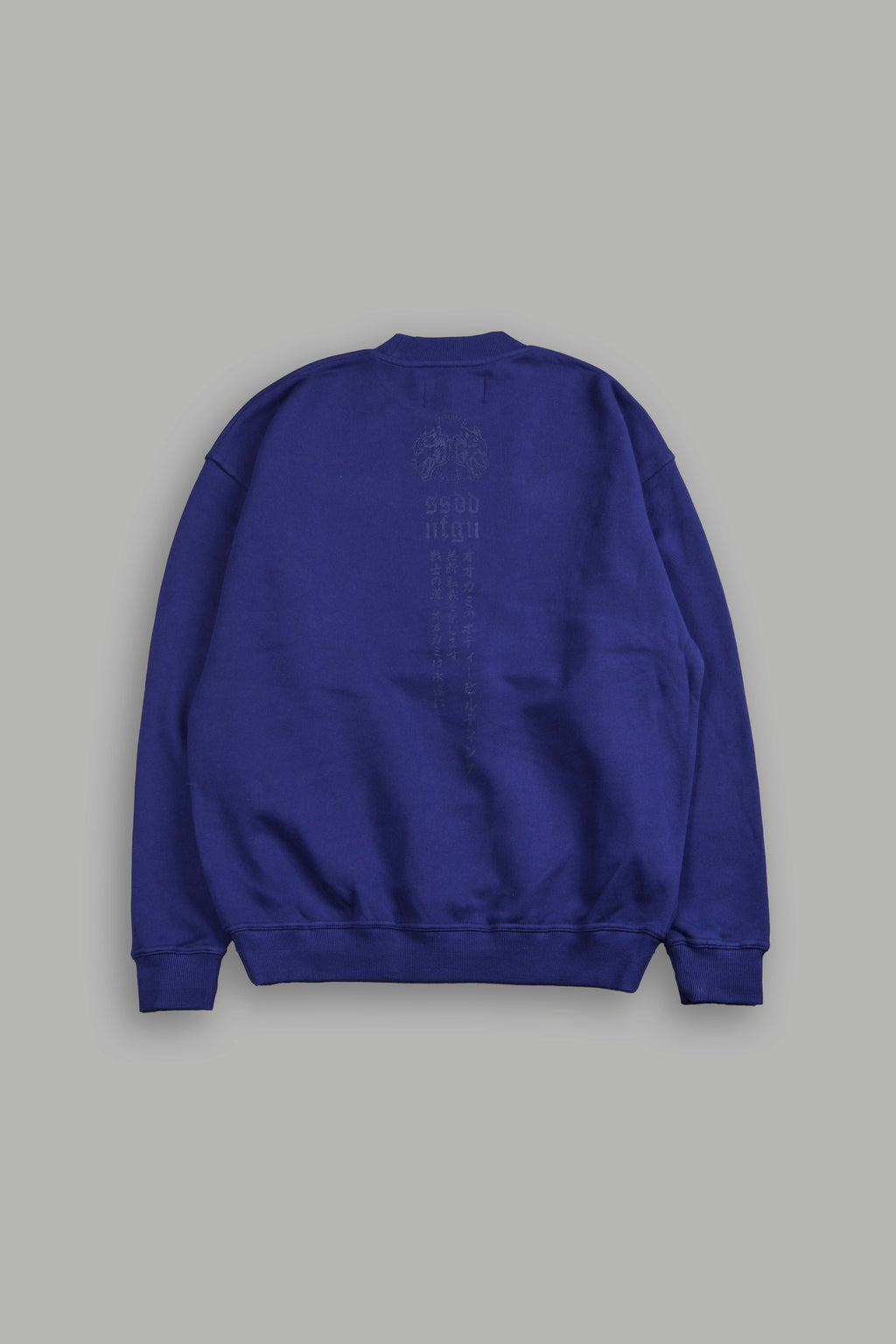 Sakura Core London Crewneck in Royal Navy — imagem 2