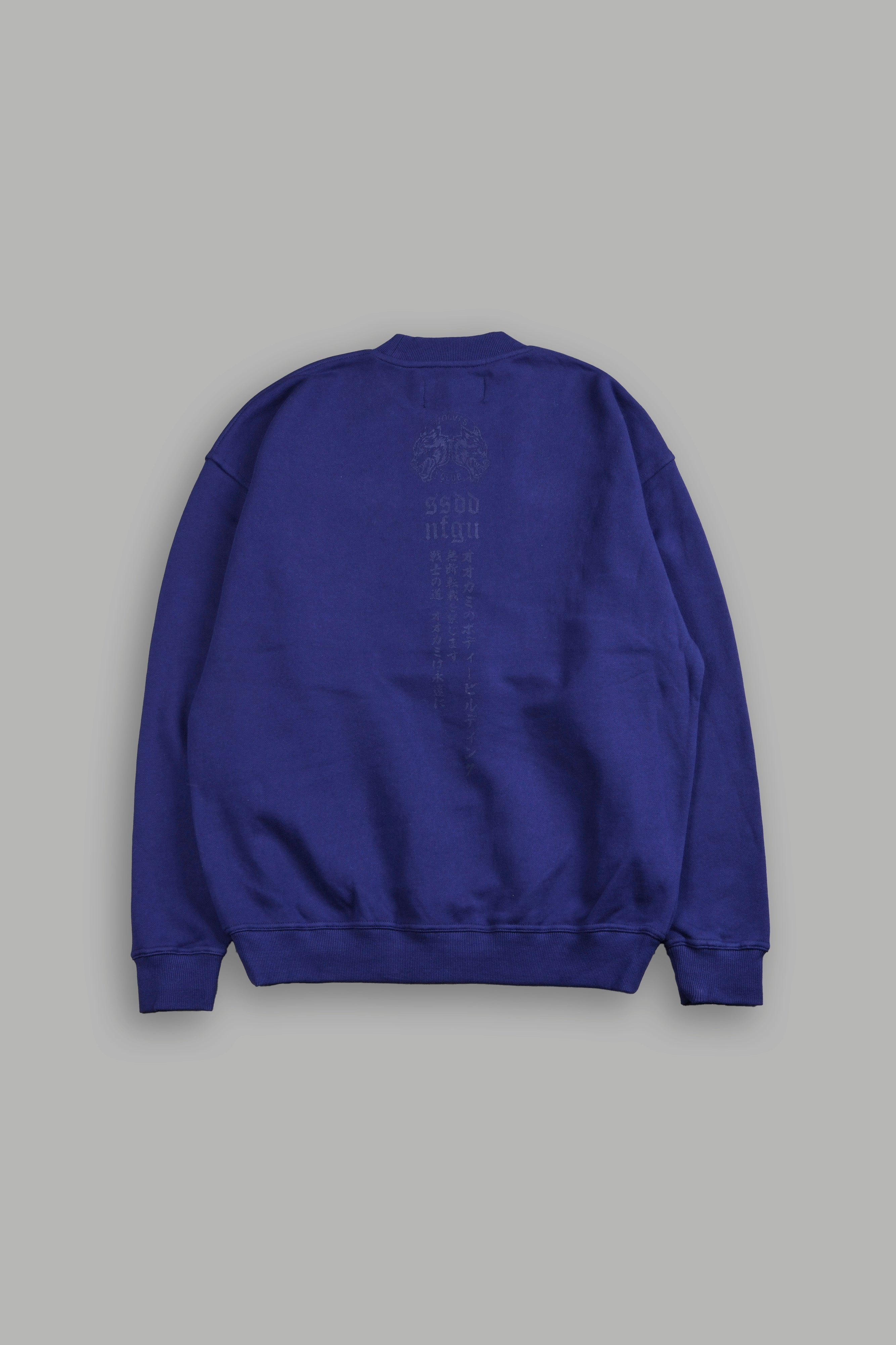 Sakura Core London Crewneck in Royal Navy — imagem 2