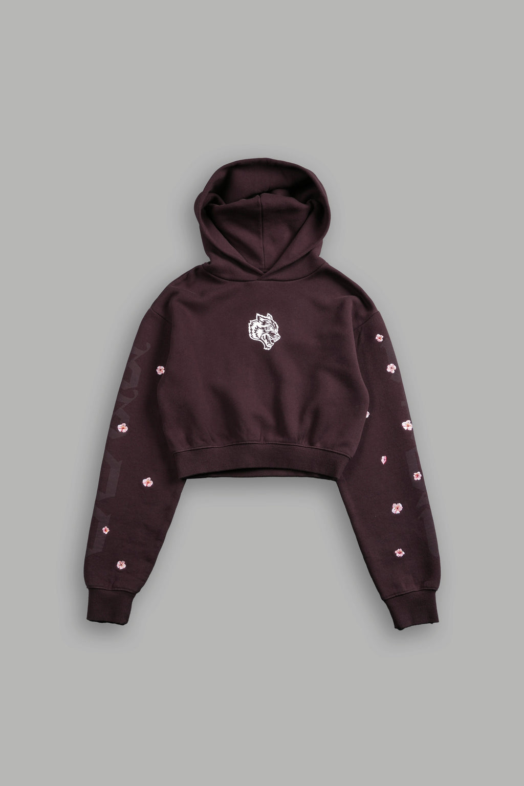 Blossom Forever "Rose" Hoodie in Darc Garnet — imagem 3