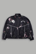 Wolf Chopper Quinn Track Jacket in Black Rose Thorn - imagem 1