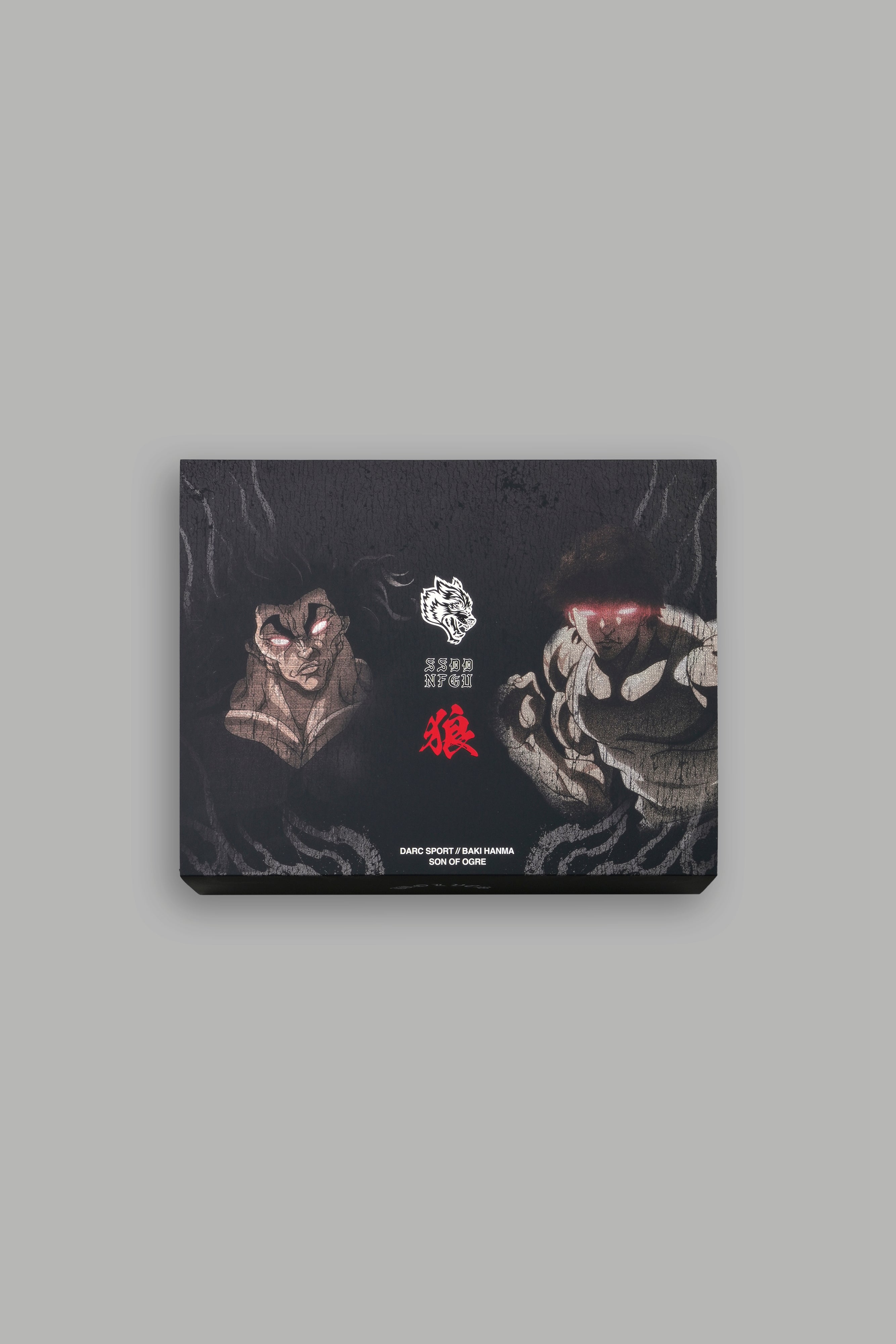 Baki Son of Ogre "Side-By-Side" Tee Box Set in Black — imagem 3