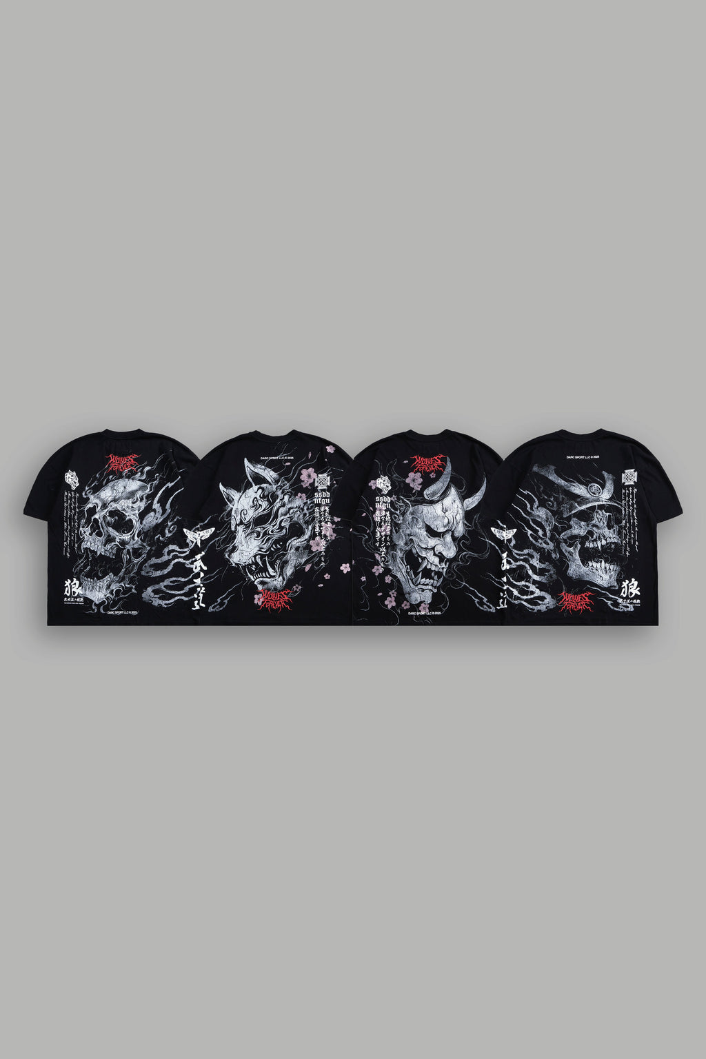 Bushido Darc Ronin "Side-By-Side" Tee Box Set in Black - imagem 1