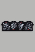 Bushido Darc Ronin "Side-By-Side" Tee Box Set in Black - imagem 1