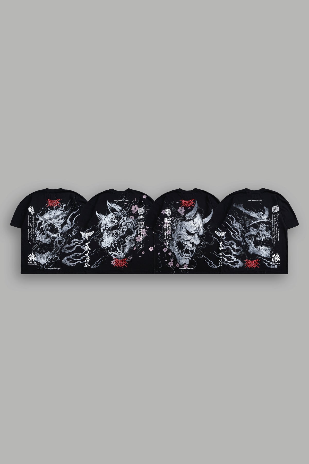 Bushido Darc Ronin "Side-By-Side" Tee Box Set in Black - imagem 1