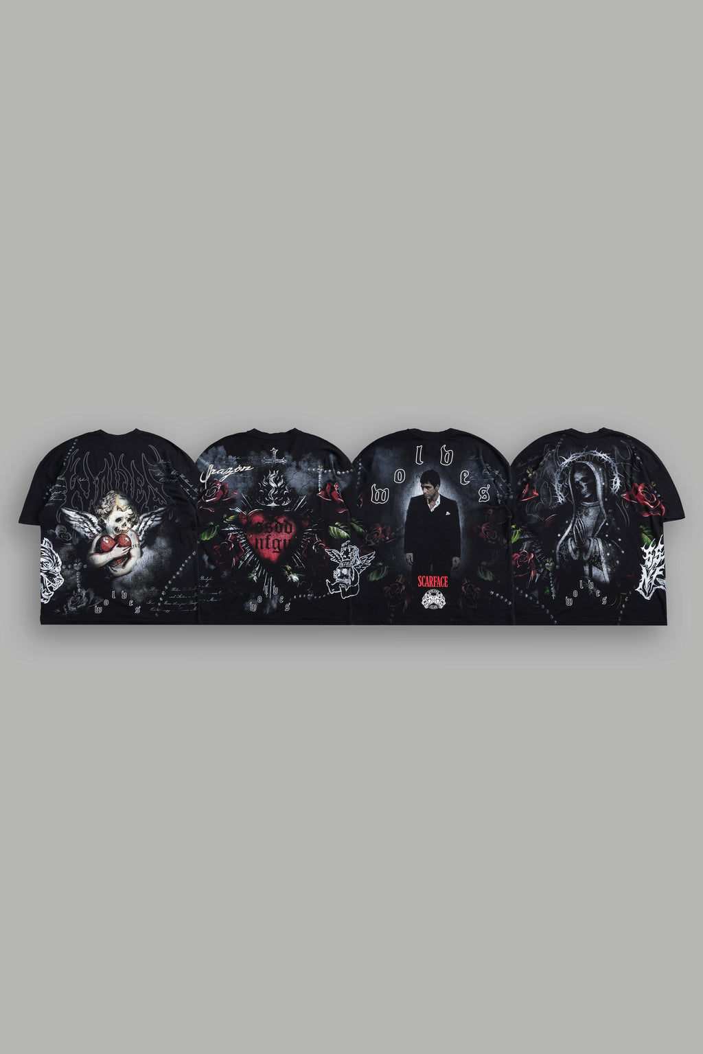 Corazon Ch 3 Side-By-Side Tee Box Set In Black