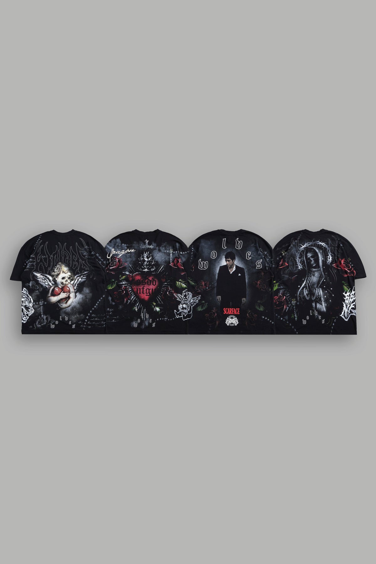 Corazon Ch 3 Side-By-Side Tee Box Set In Black