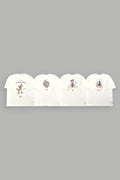 Mickey & The Wolf "Side-By-Side" Tee Box Set in Cream