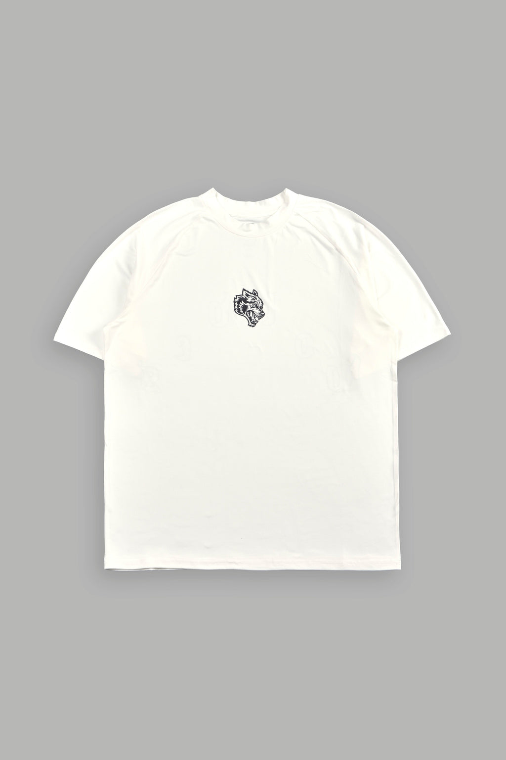 Wolves Pyramid V2 Dry Wolf Raglan Ss Tee In White - imagem 1