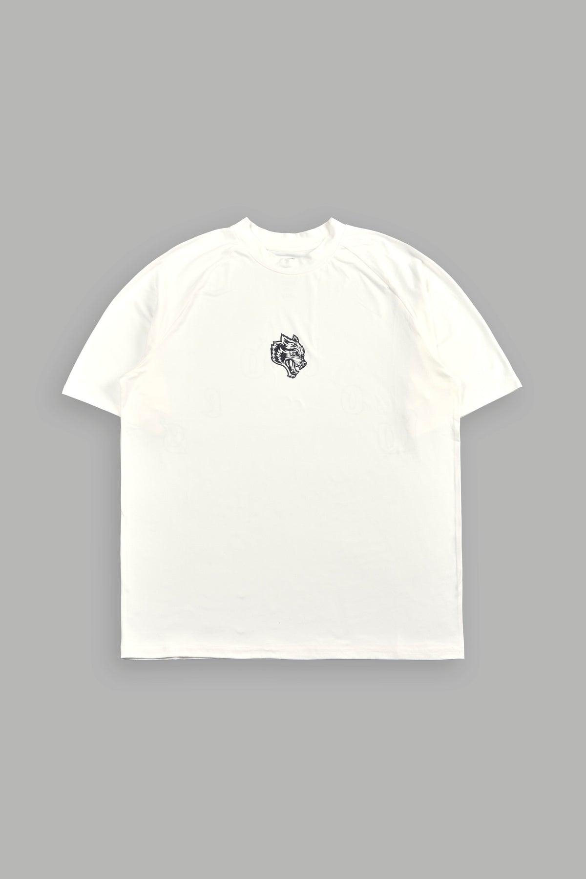 Wolves Pyramid V2 Dry Wolf Raglan Ss Tee In White - imagem 1