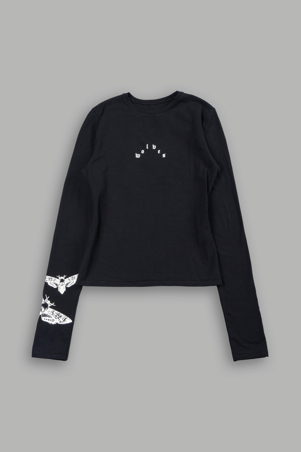 Moth Pyramid Eden Ls Tee In Black - imagem 5