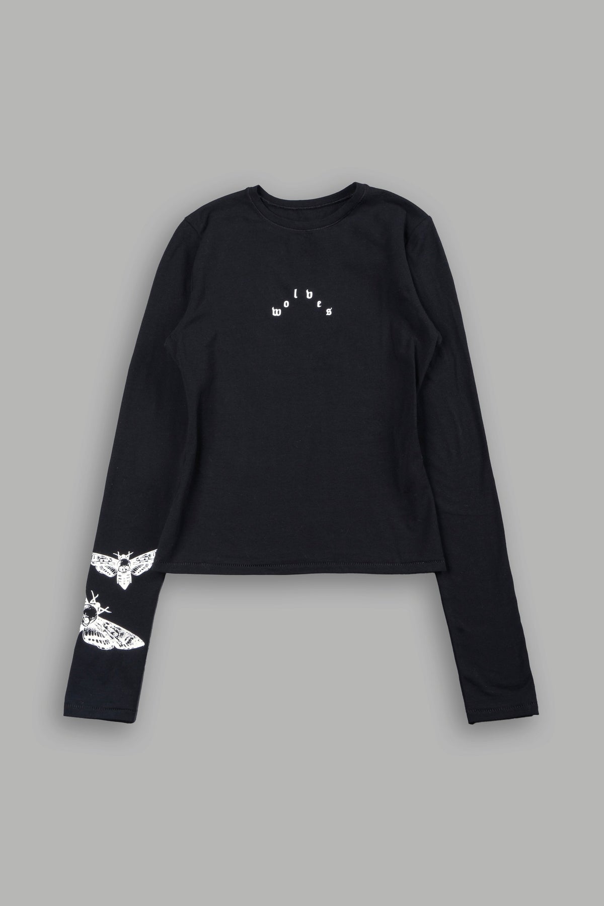 Moth Pyramid Eden Ls Tee In Black - imagem 5