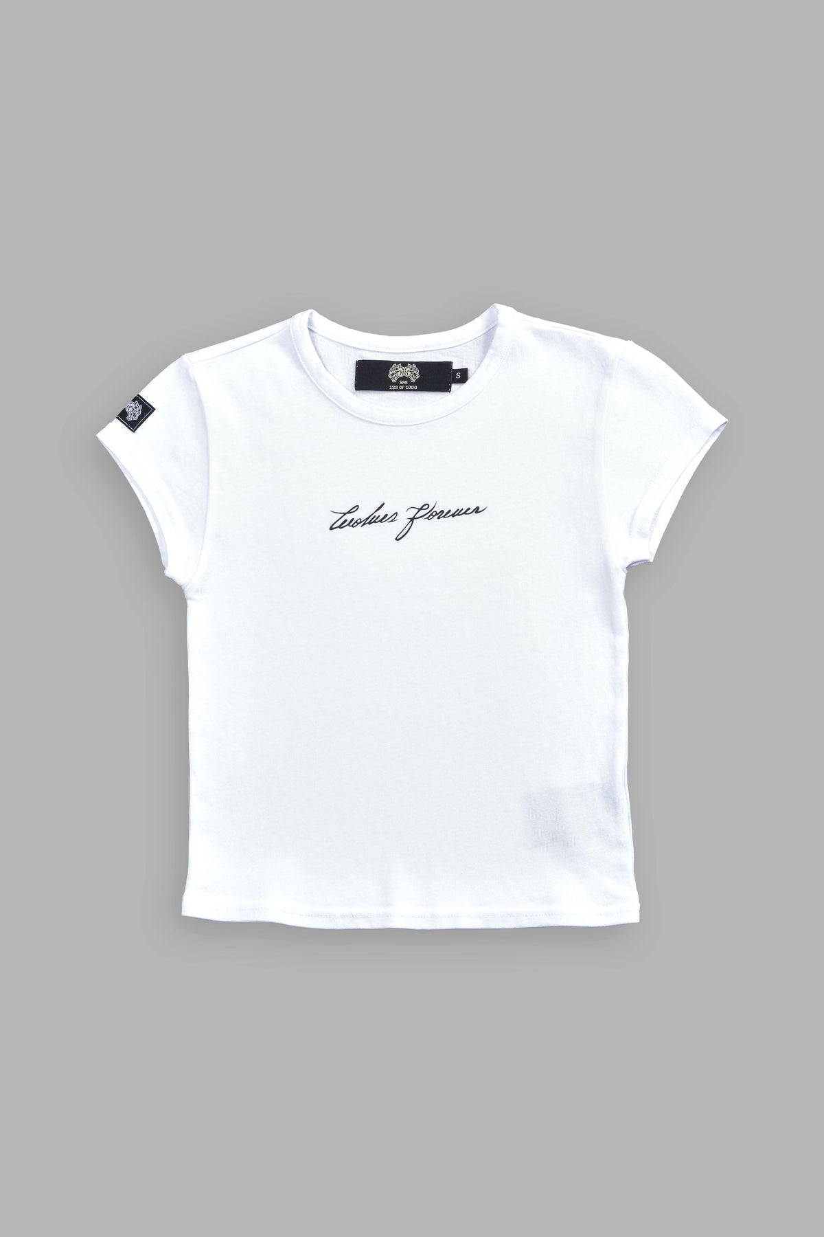 Wolves Forever Baby Tee in White - imagem 3