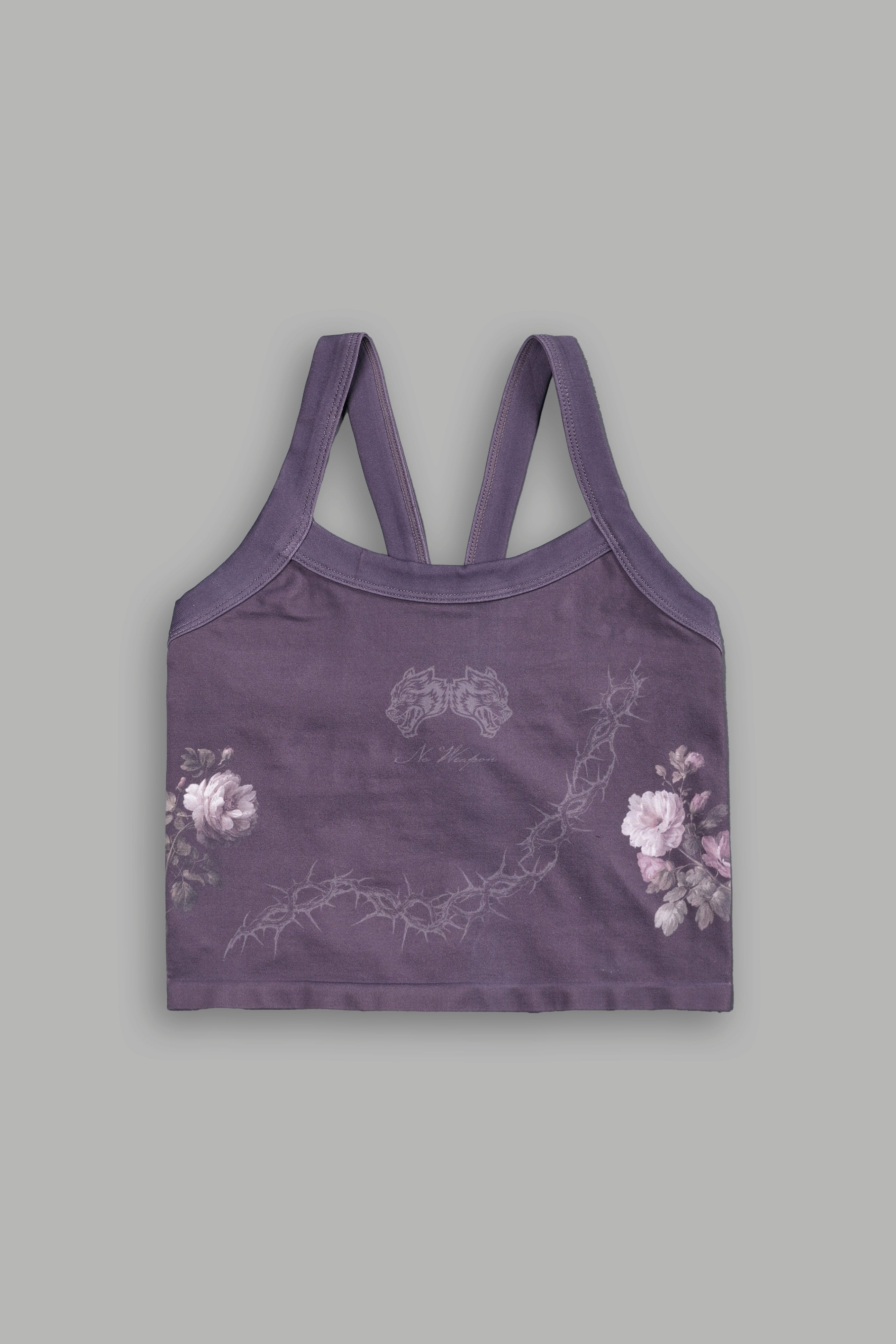 Rose Thorn "Hannah" Soft Seamless Tank in Cherry Wine Rose Thorn — imagem 6