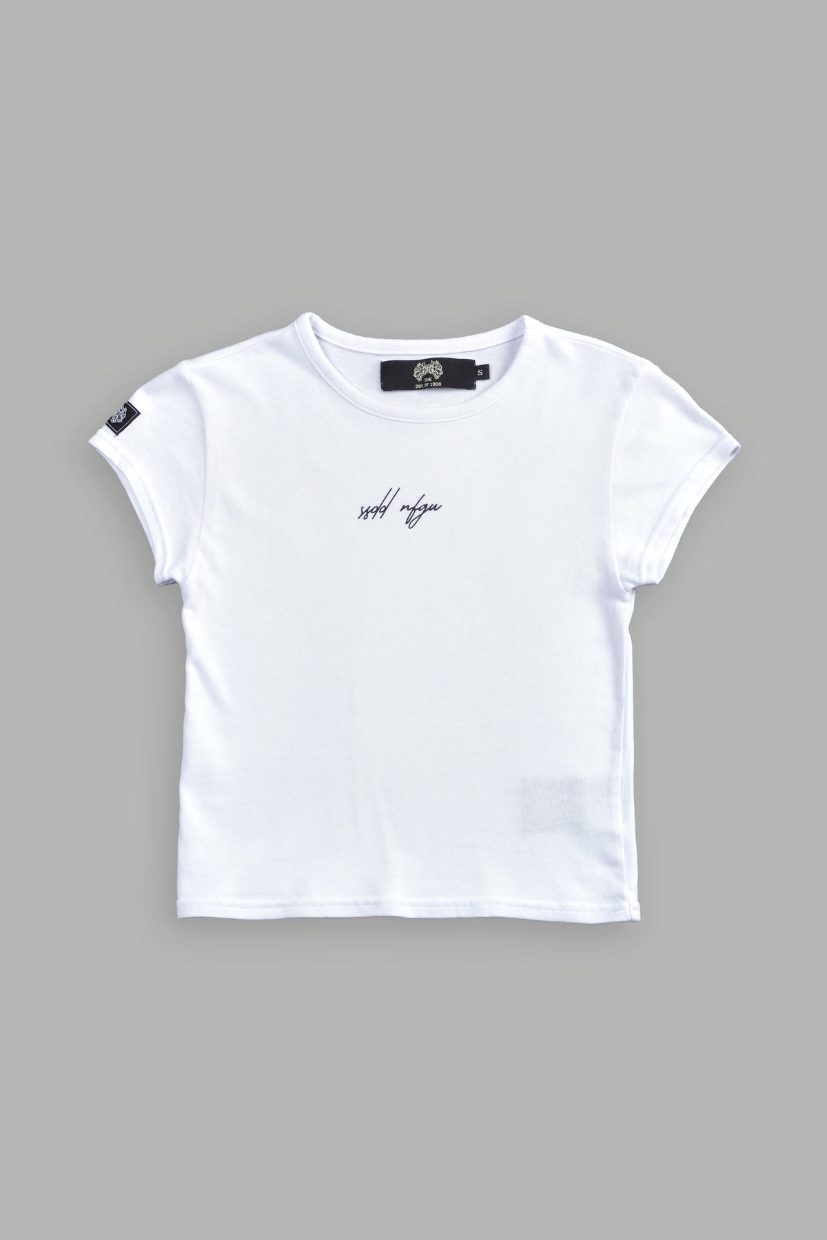 SSDD NFGU "Baby" Tee in White - imagem 4