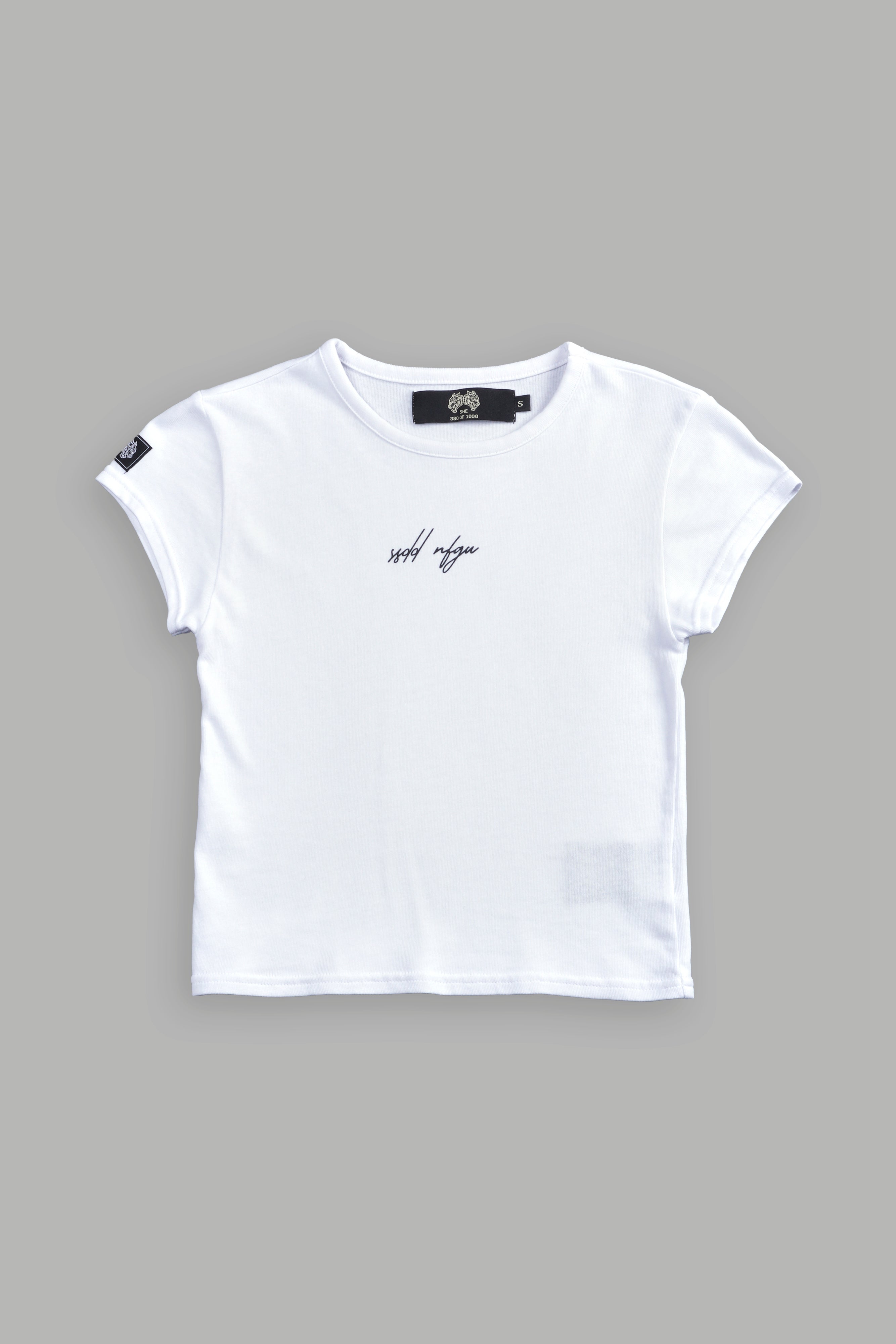 SSDD NFGU "Baby" Tee in White — imagem 4