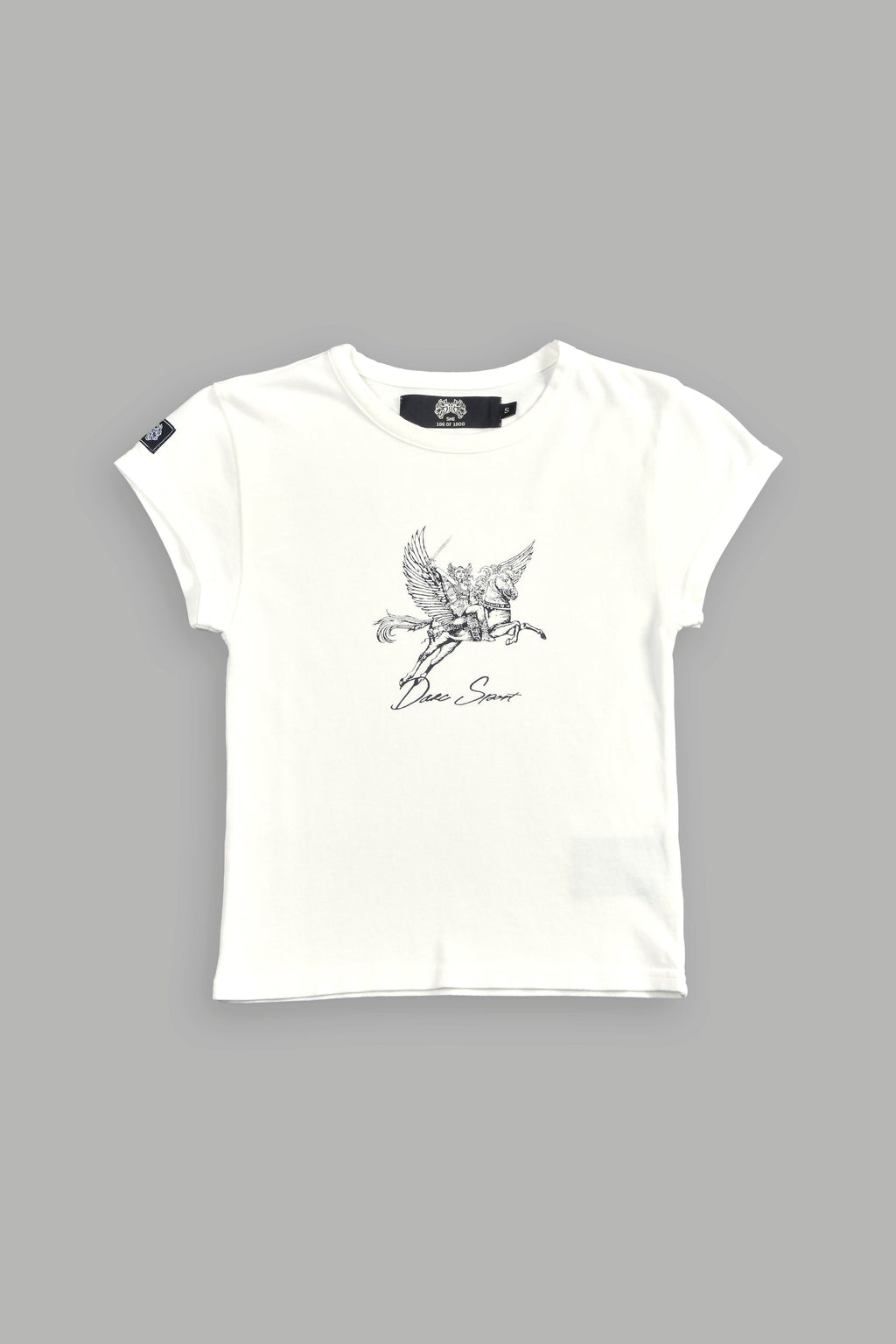 Valkyrie "Baby" Tee in Cream — imagem 2
