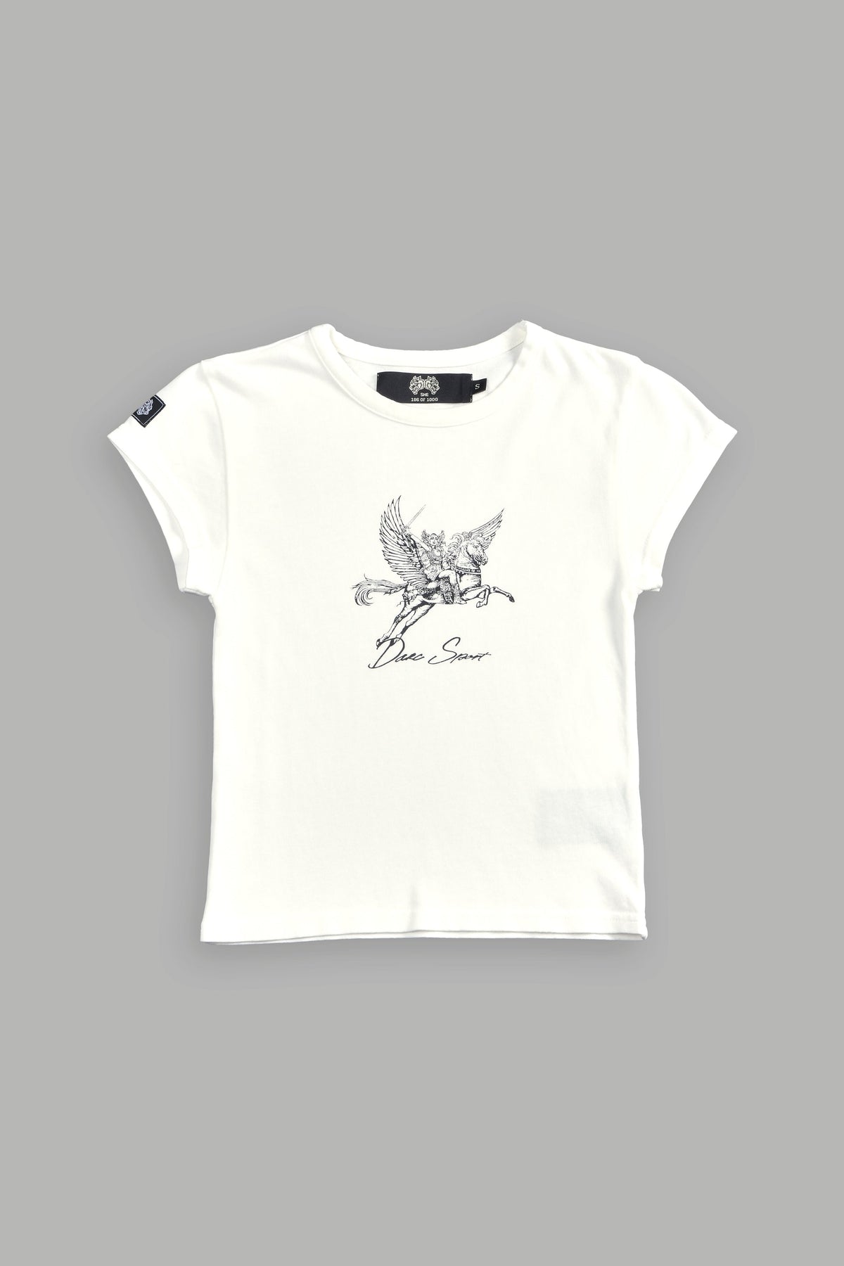 Valkyrie "Baby" Tee in Cream - imagem 2