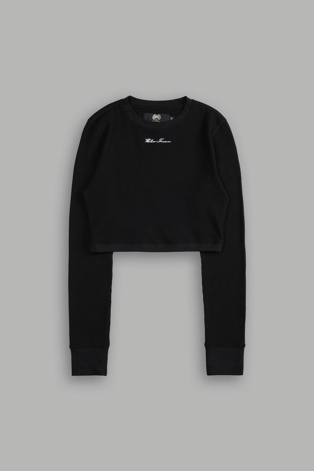 Conquer Cropped Thermal LS in Black — imagem 3