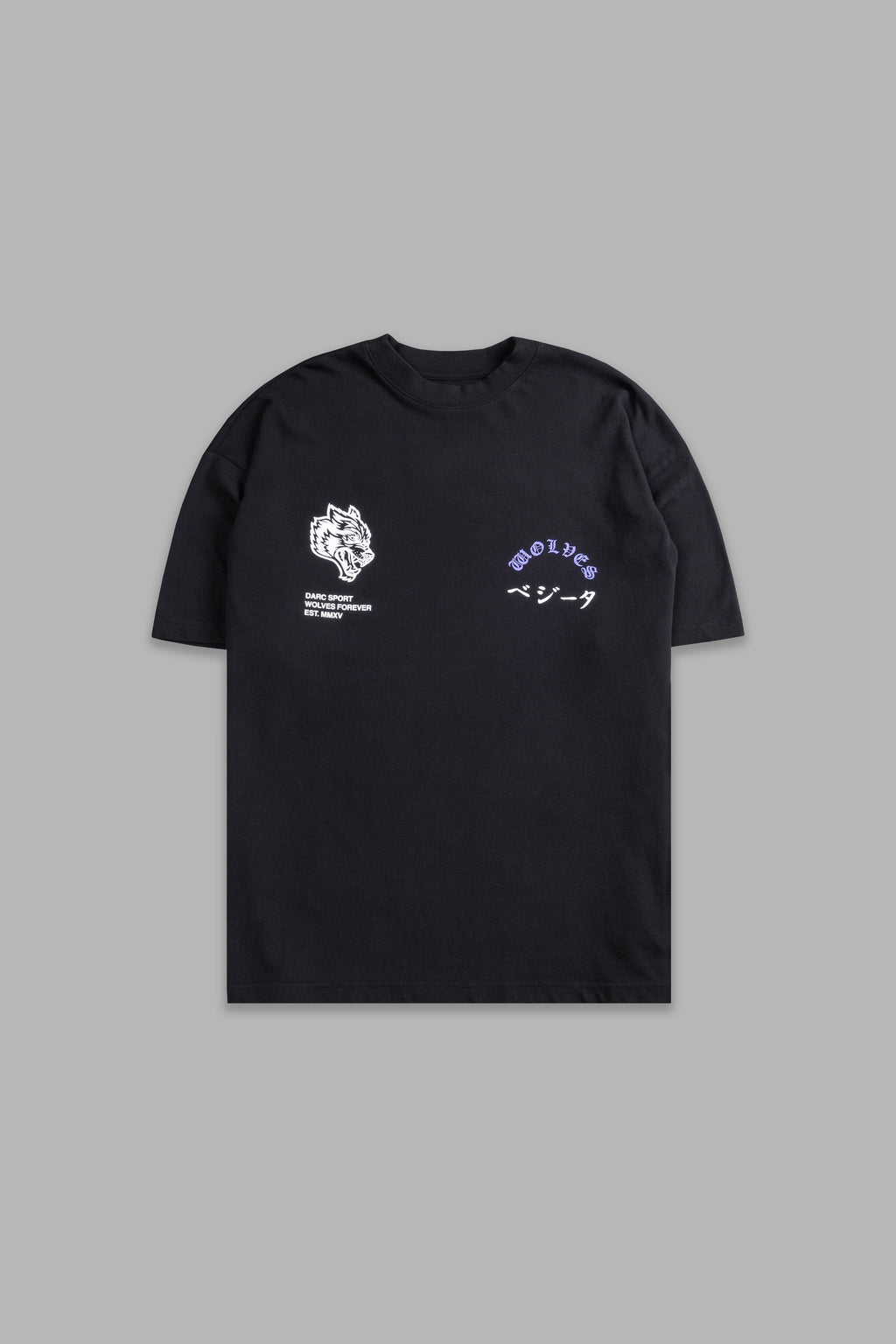 One Of Us "Premium" Oversized Tee in Black — imagem 3