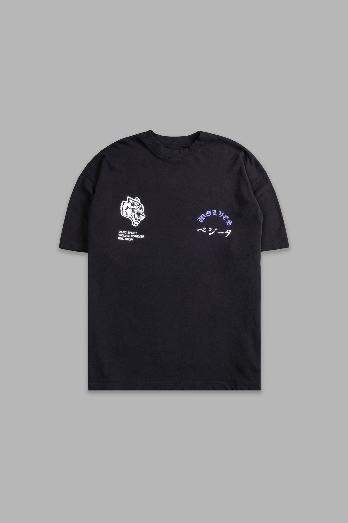 One Of Us "Premium" Oversized Tee in Black — imagem 3