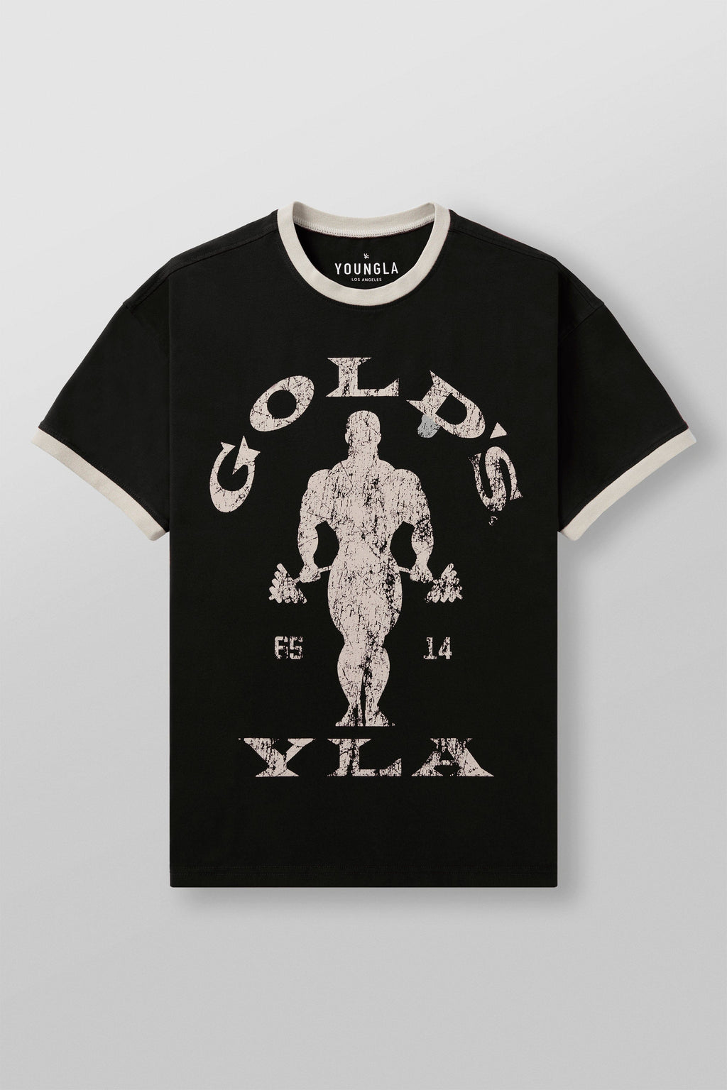 4009 - Golds Gym Ringer Tees — imagem 9