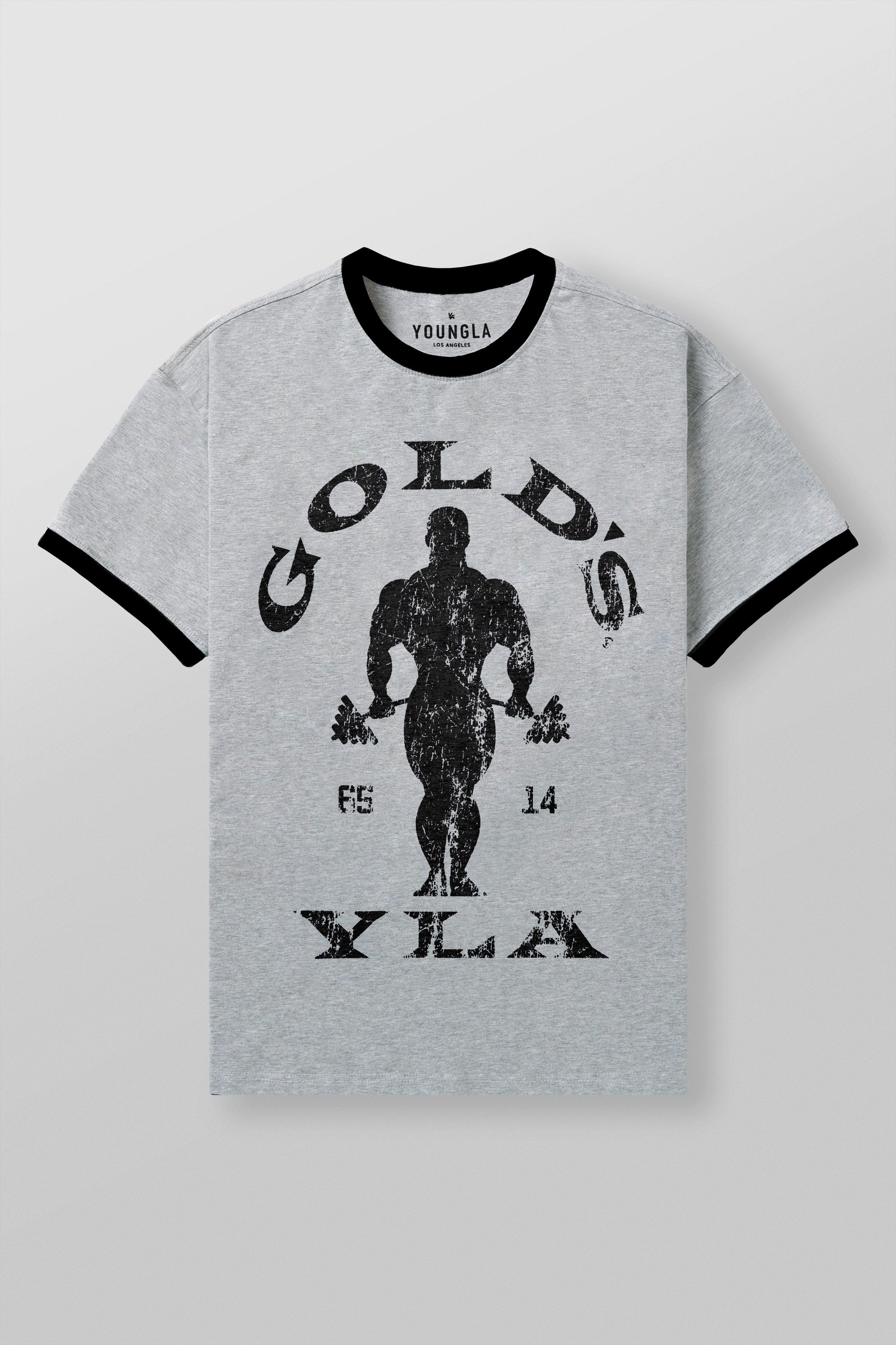 4009 - Golds Gym Ringer Tees — imagem 8