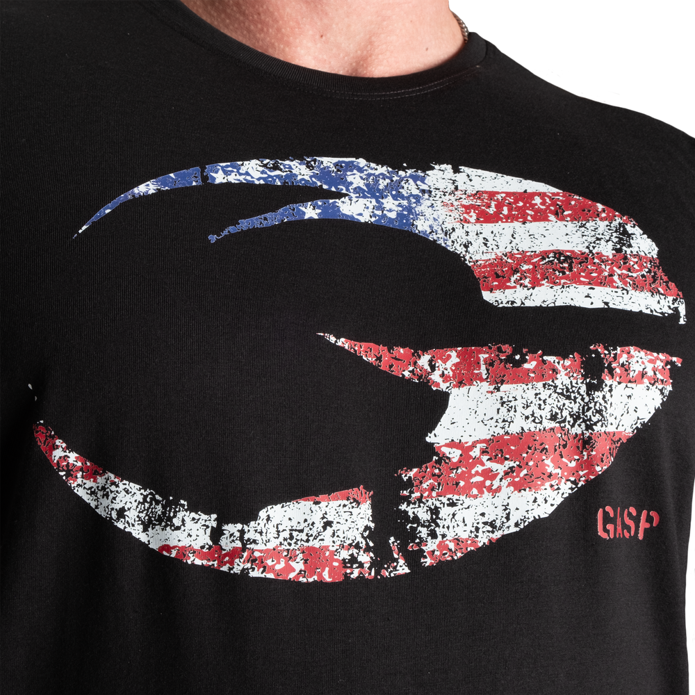 Gasp USA Standard Tee - Black - imagem 4