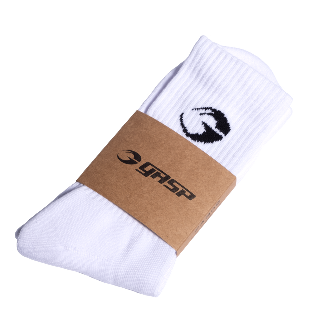 Gasp crew socks 1-p - White - imagem 1