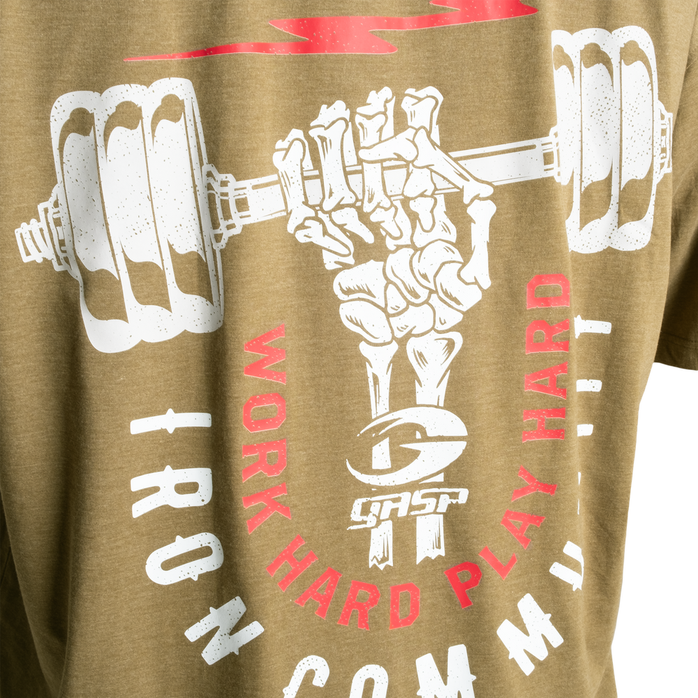 Harder To Kill Iron Tee - Army Green Melange - imagem 5