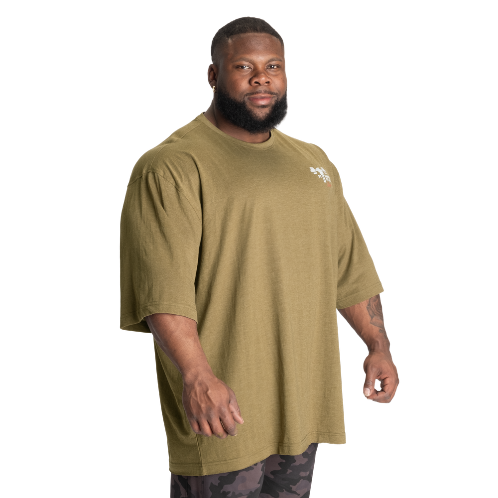 Harder To Kill Iron Tee - Army Green Melange - imagem 3
