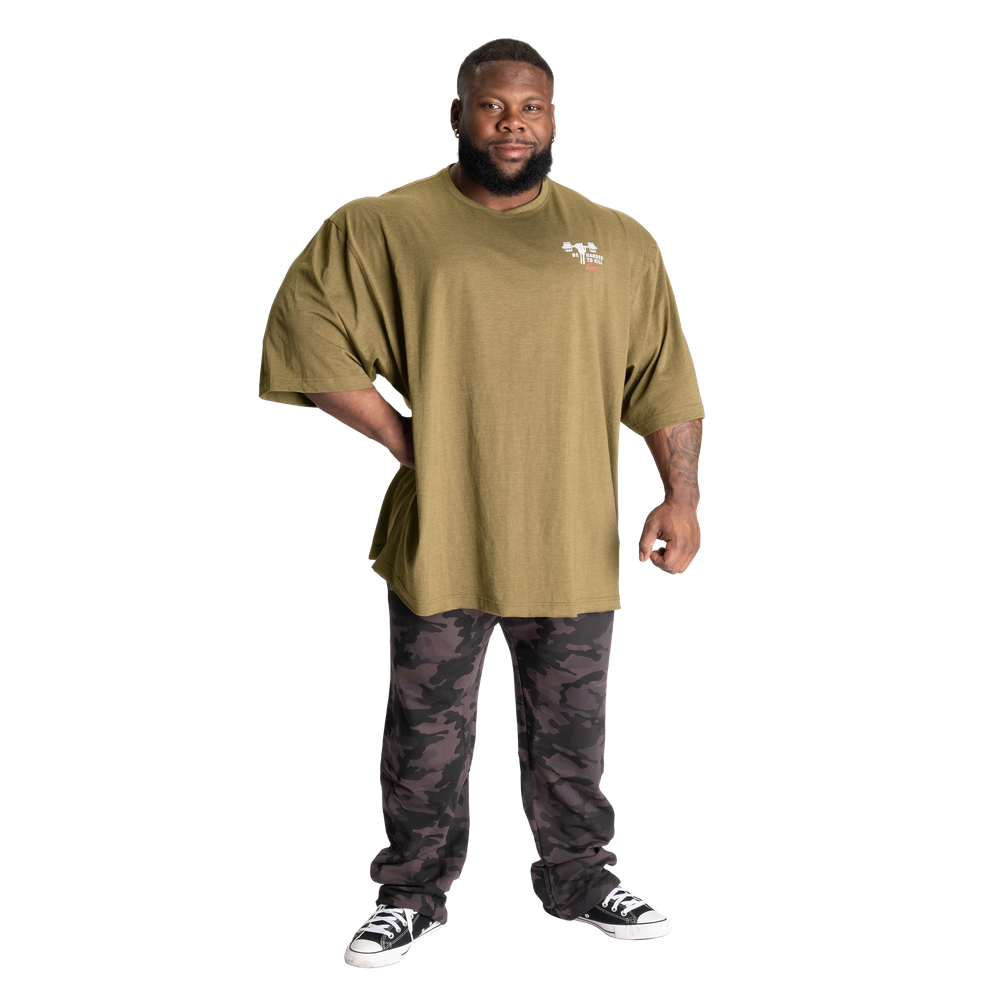 Harder To Kill Iron Tee - Army Green Melange - imagem 7