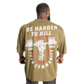 Harder To Kill Iron Tee - Army Green Melange - imagem 1