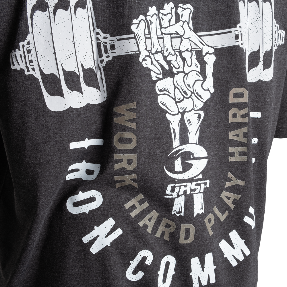 Harder To Kill Iron Tee - Dark Grey Melange - imagem 6