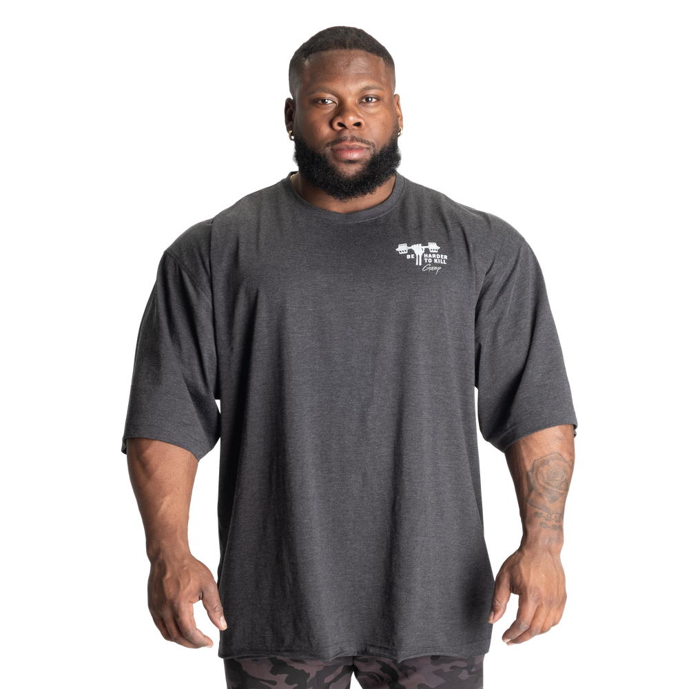 Harder To Kill Iron Tee - Dark Grey Melange - imagem 2