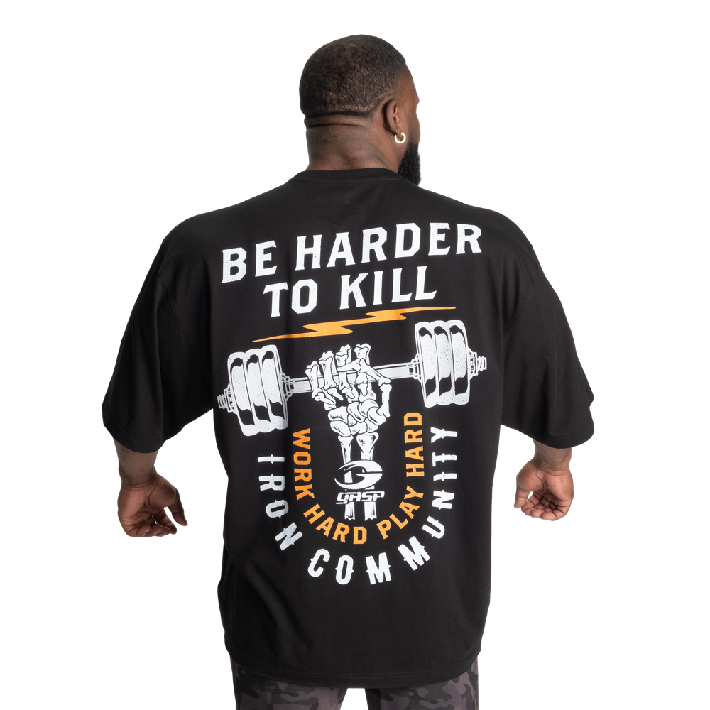 Harder To Kill Iron Tee - Black - imagem 1