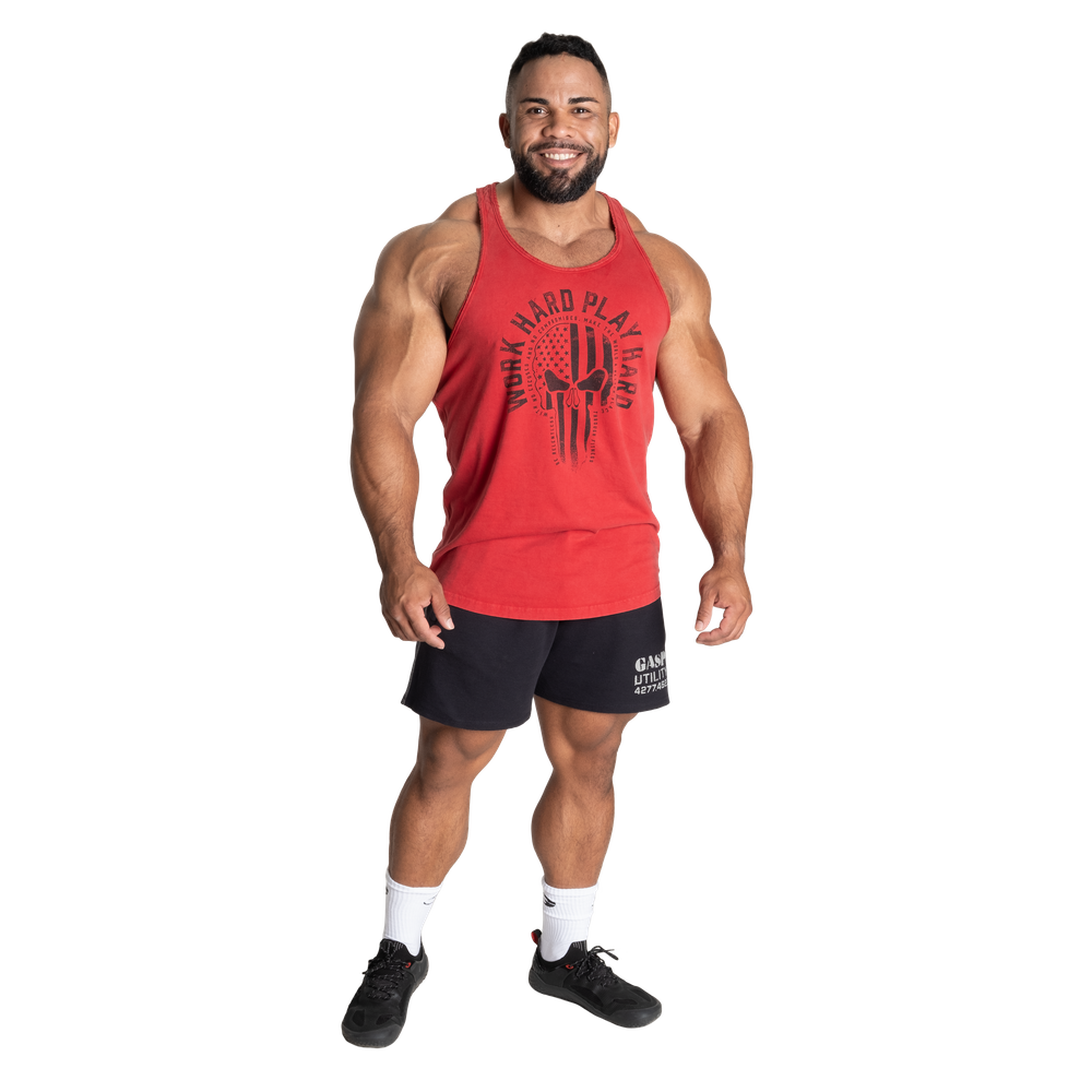 Skull t-back - Acid chili red - imagem 7