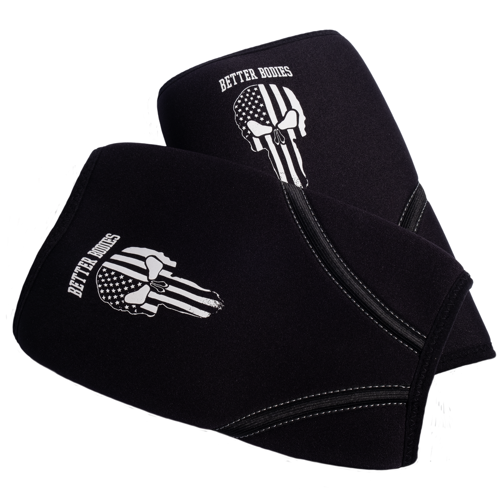 Skull Neoprene Knee Sleeves — imagem 2