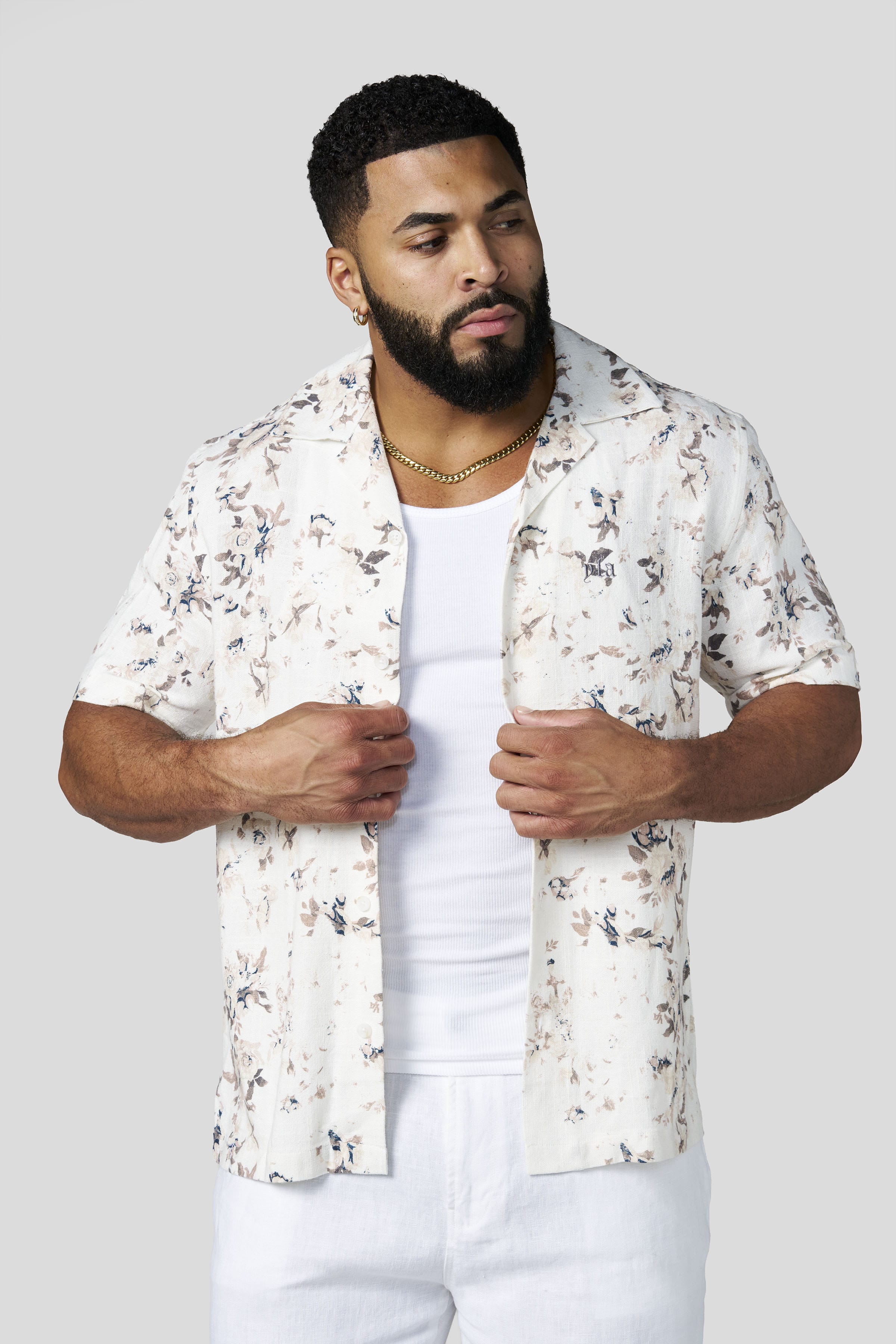 4087 - Riviera Art Button-Ups — imagem 11