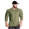 Throwback long sleeve tee - Washed Green - imagem 1