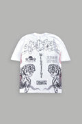 Our Code Premium Oversized Tee in White — imagem 1