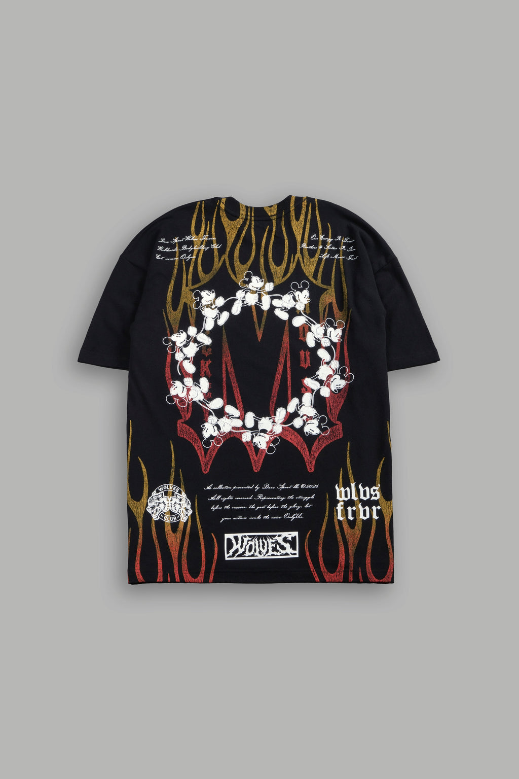 Mickey Forever Premium Oversized Tee in Black