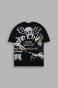 Darc Creed "Premium" Oversized Tee in Black — imagem 1