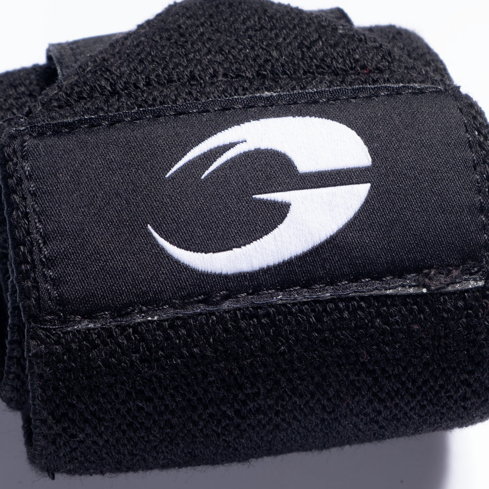 Hardcore Wrist Wraps 18 inch - Black/White - imagem 5
