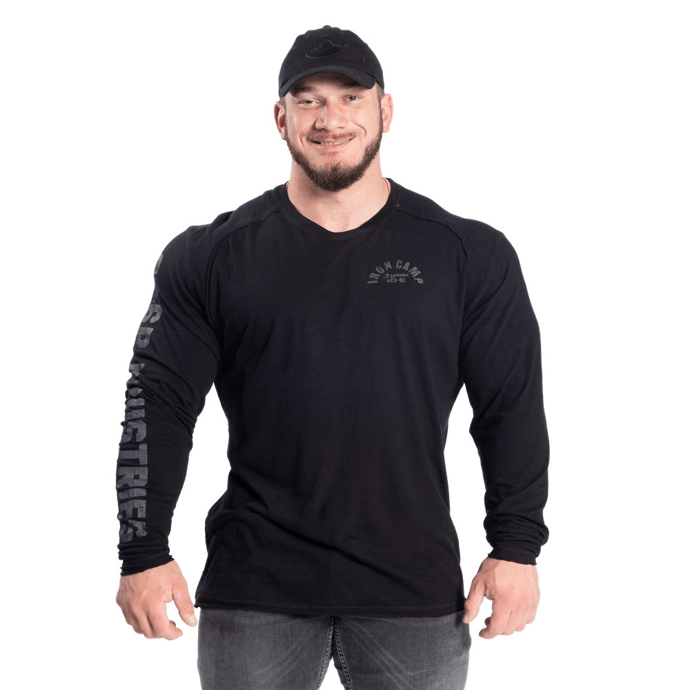 Throwback long sleeve tee - Black - imagem 7