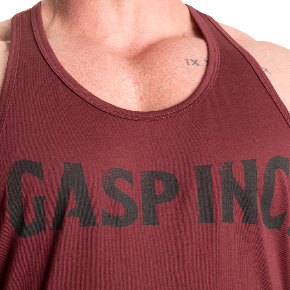 Gasp Essential T-Back - Maroon - imagem 4
