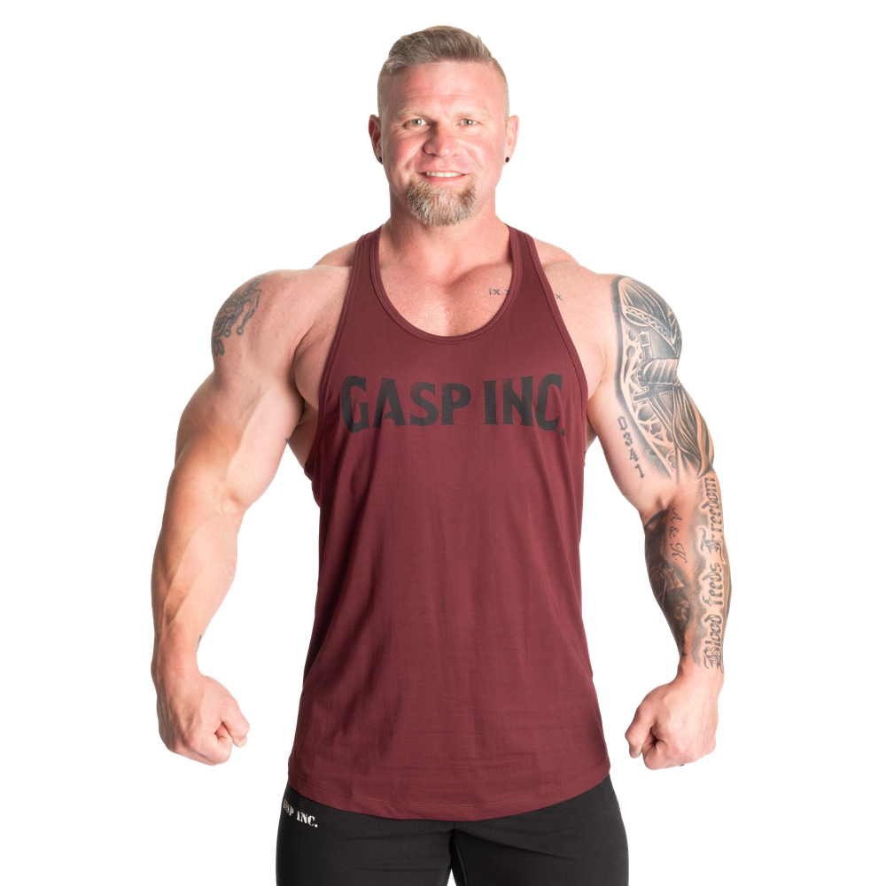 Gasp Essential T-Back - Maroon - imagem 1