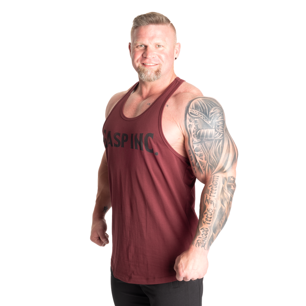 Gasp Essential T-Back - Maroon - imagem 2
