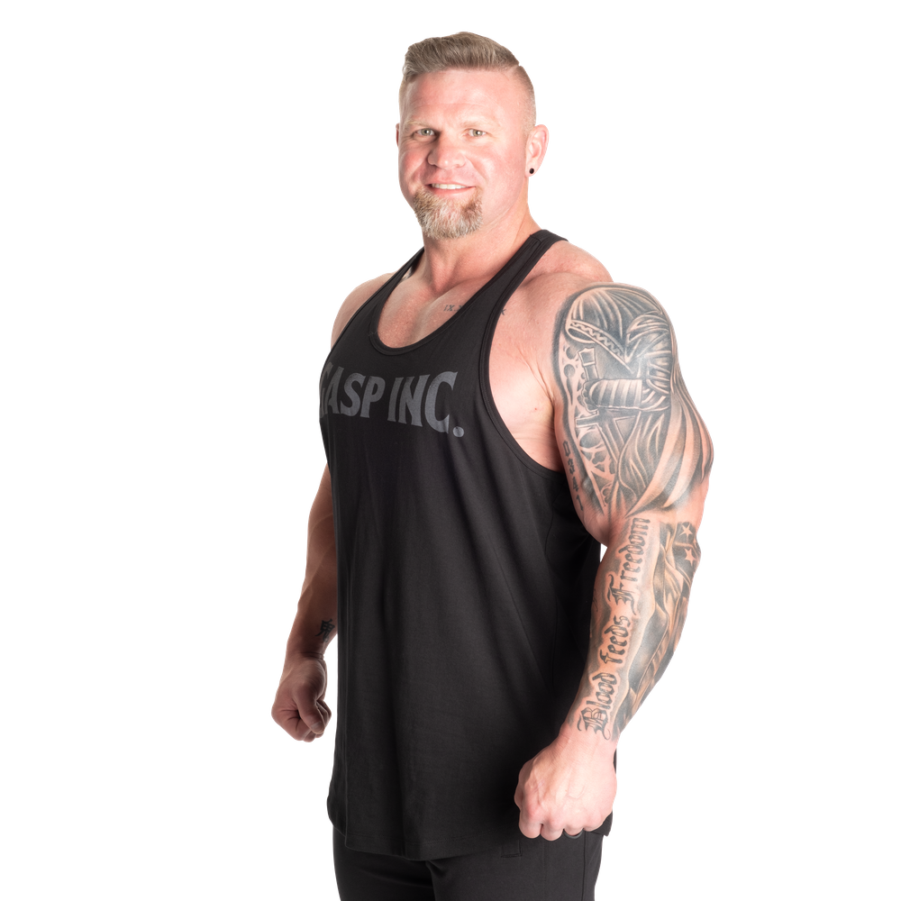 Gasp Essential T-Back - Black/Grey - imagem 3