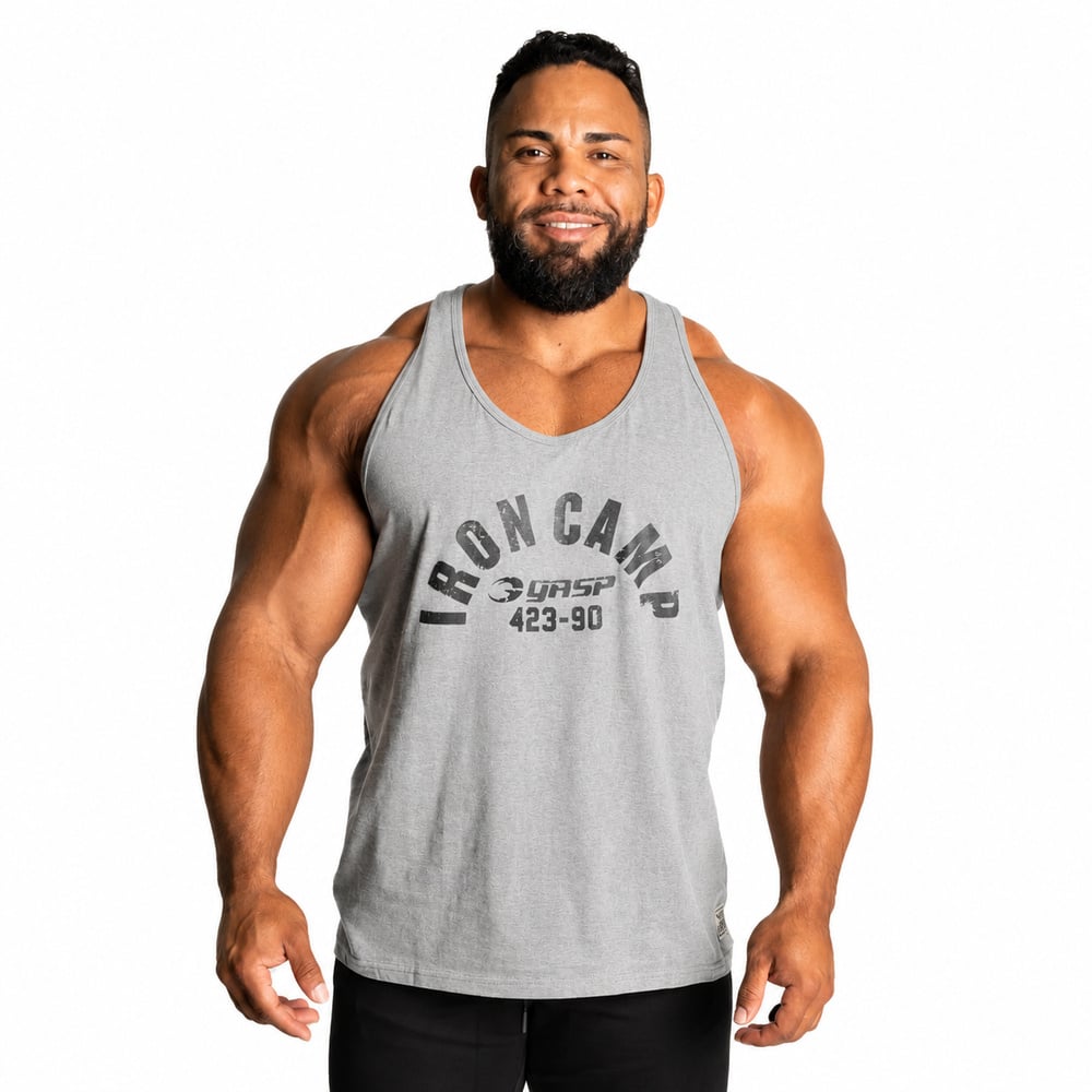 Throwback tank - Grey Melange - imagem 1